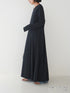 【 予約:10月中旬〜下旬 】SLUB FLARE DRESS/Y254-51135